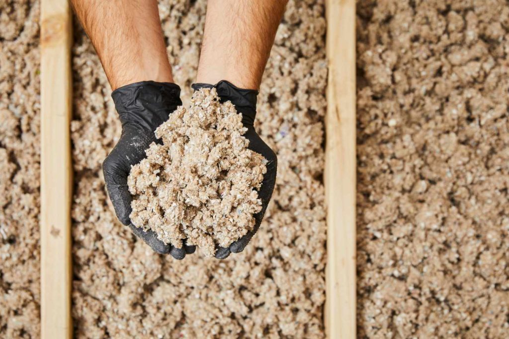 Cellulose insulation 2