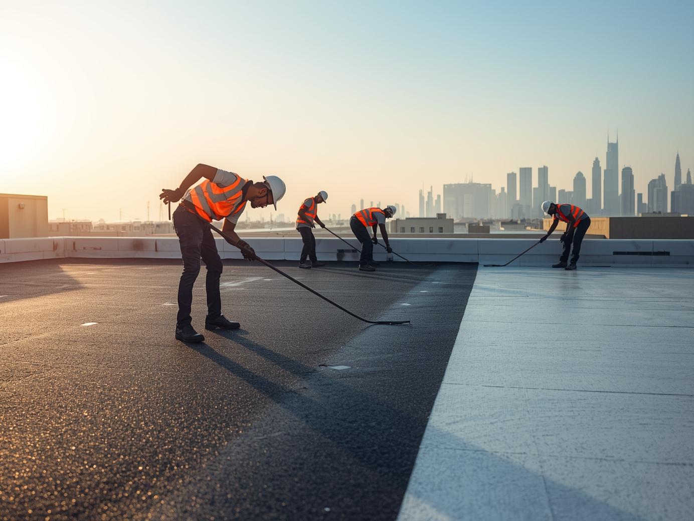 Waterproofing on roof by Alam Almadina LLC